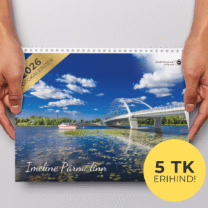 ERIHIND 5 tk - fotokalender 2026 "Imeline Pärnu linn"