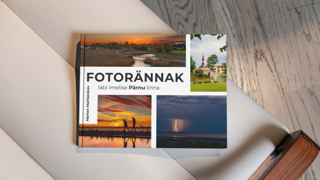Fotoraamat "Fotorännak läbi imelise Pärnu linna"