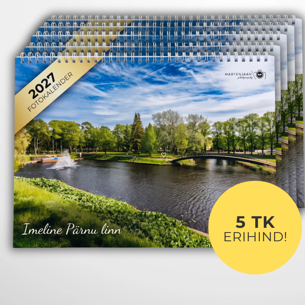ERIHIND 5 tk - Fotokalender 2027 "Imeline Pärnu linn"